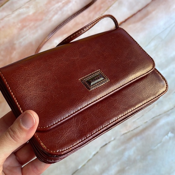 VINTAGE | Baite burgundy mini crossbody bag - Picture 3 of 10